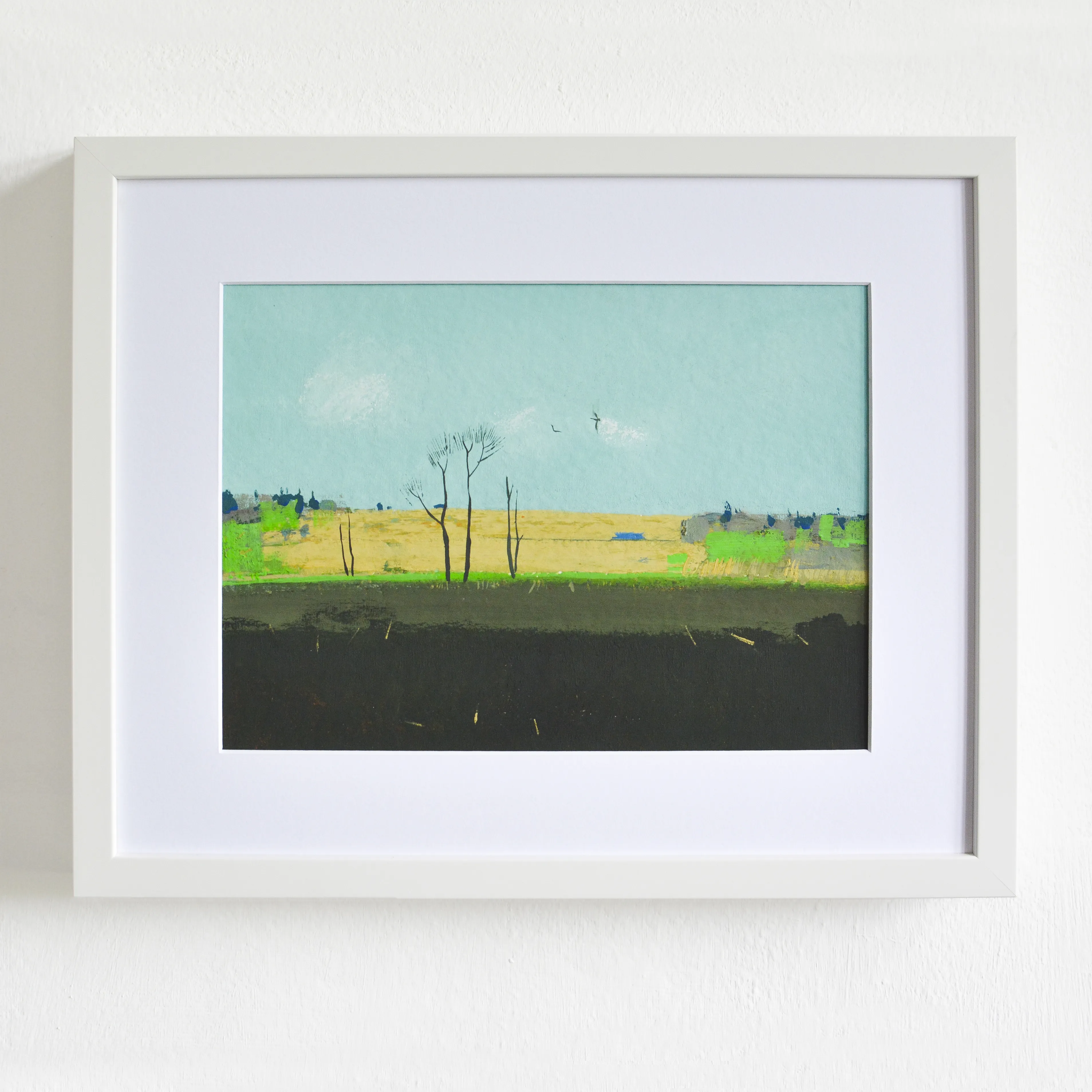 Зображення "Land in spring" від Igor Nekraha, розмір: 20x30, матеріали: Gouache on paper, медіум: Графіка, місто: Ukraine, серія: Gouaches, ціна: $350 Фото 1 з 4.