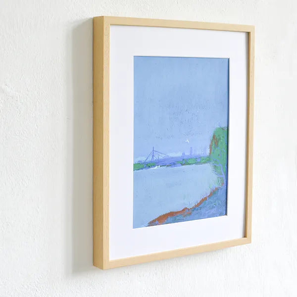 Зображення "View of the Noth bridge" від Igor Nekraha, розмір: 30x20, матеріали: Gouache on paper, медіум: Графіка, місто: Ukraine, серія: Gouaches, ціна: $350 Фото 3 з 4.