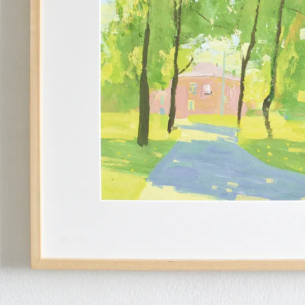 Зображення "Kyiv etude" від Igor Nekraha, розмір: 30x30, матеріали: Gouache on paper, медіум: Графіка, місто: Ukraine, серія: Gouaches, ціна: $350 Фото 3 з 4.