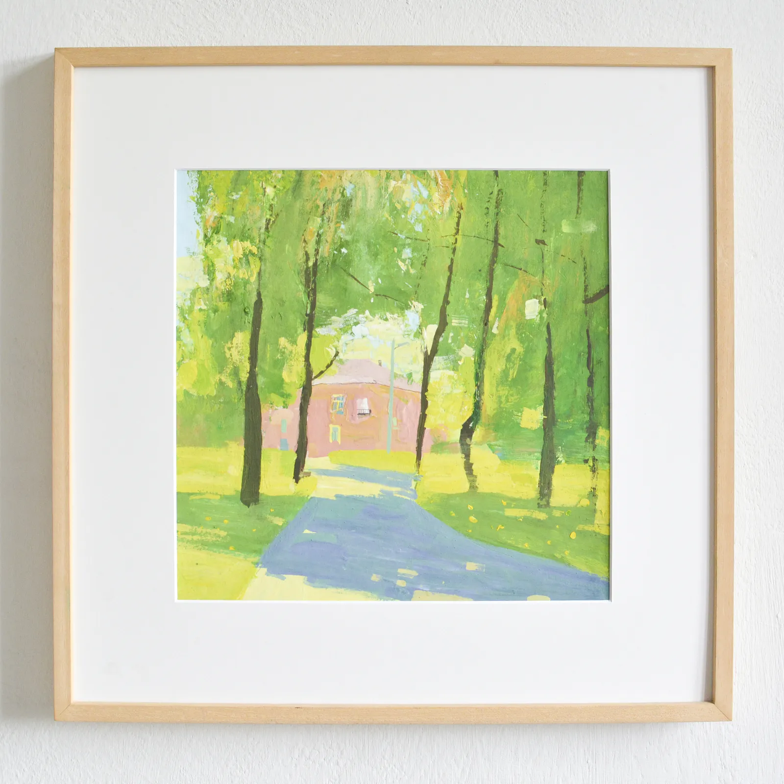 Зображення "Kyiv etude" від Igor Nekraha, розмір: 30x30, матеріали: Gouache on paper, медіум: Графіка, місто: Ukraine, серія: Gouaches, ціна: $350 Фото 4 з 4.