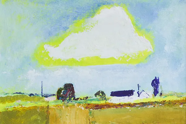 Зображення "Village etude" від Igor Nekraha, розмір: 15.5x23, матеріали: Gouache on paper, медіум: Графіка, місто: Ukraine, серія: Gouaches, ціна: $300 Фото 2 з 4.