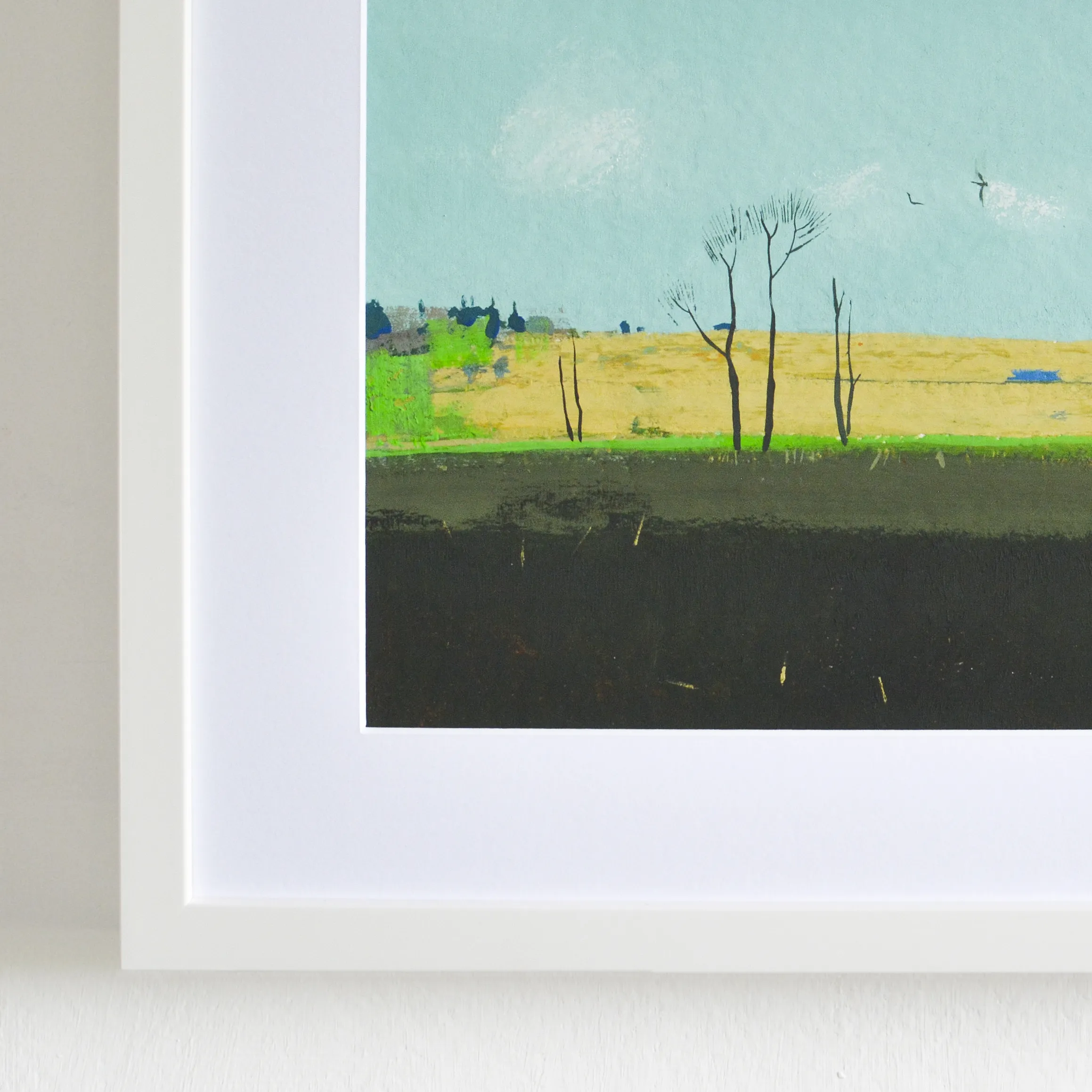 Зображення "Land in spring" від Igor Nekraha, розмір: 20x30, матеріали: Gouache on paper, медіум: Графіка, місто: Ukraine, серія: Gouaches, ціна: $350 Фото 4 з 4.