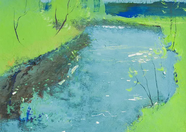 Зображення "Irpin river" від Igor Nekraha, розмір: 20x30, матеріали: Gouache on paper, медіум: Графіка, місто: Ukraine, серія: Gouaches, ціна: $350 Фото 2 з 4.