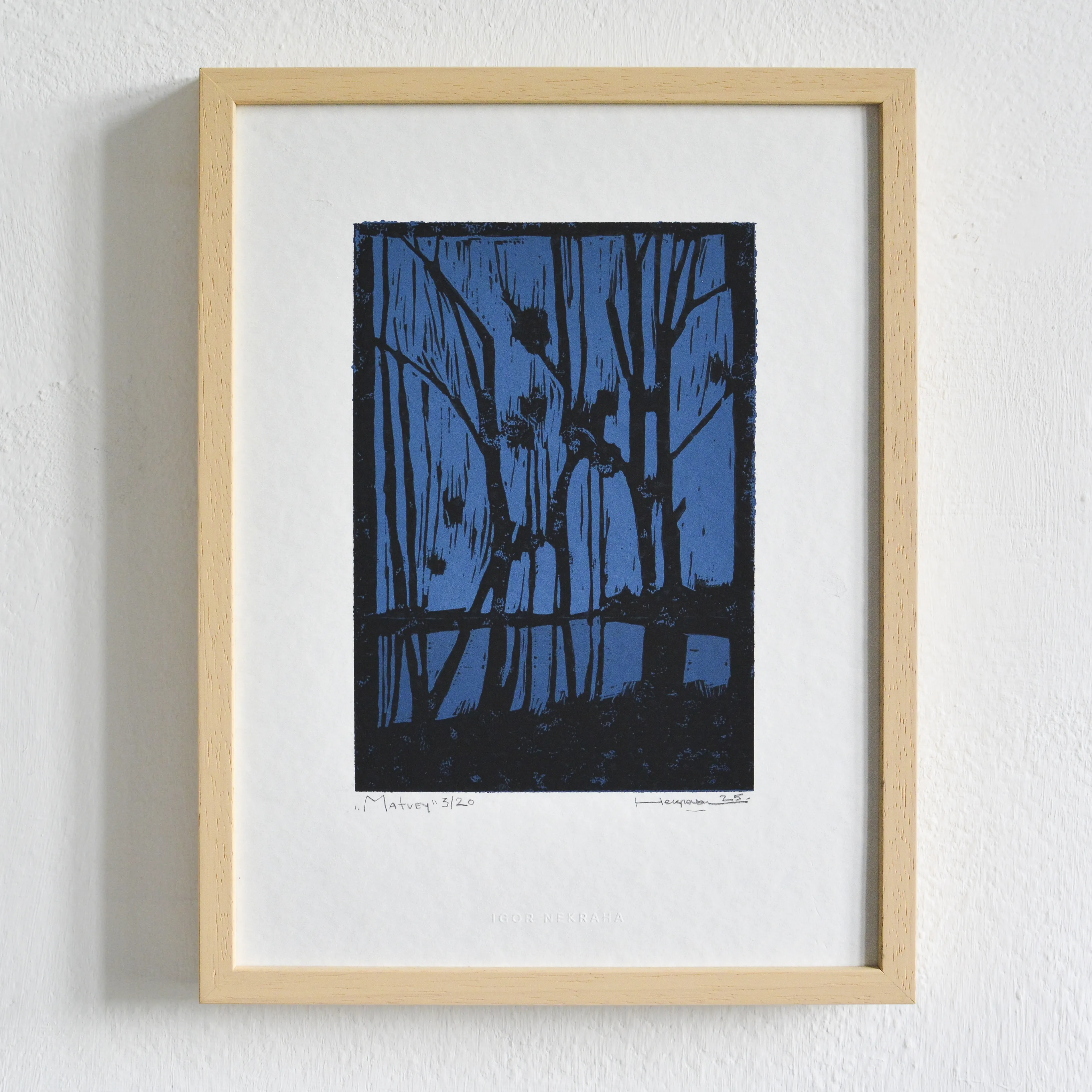 Зображення "Matvey 3/20" від Igor Nekraha, розмір: 30x20, матеріали: Linocut, медіум: Графіка, місто: Ukraine, ціна: $150 Фото 1 з 3.