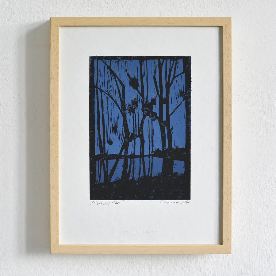 Зображення "Matvey 3/20" від Igor Nekraha, розмір: 30x20, матеріали: Linocut, медіум: Графіка, місто: Ukraine, ціна: $150 Фото 1 з 3.