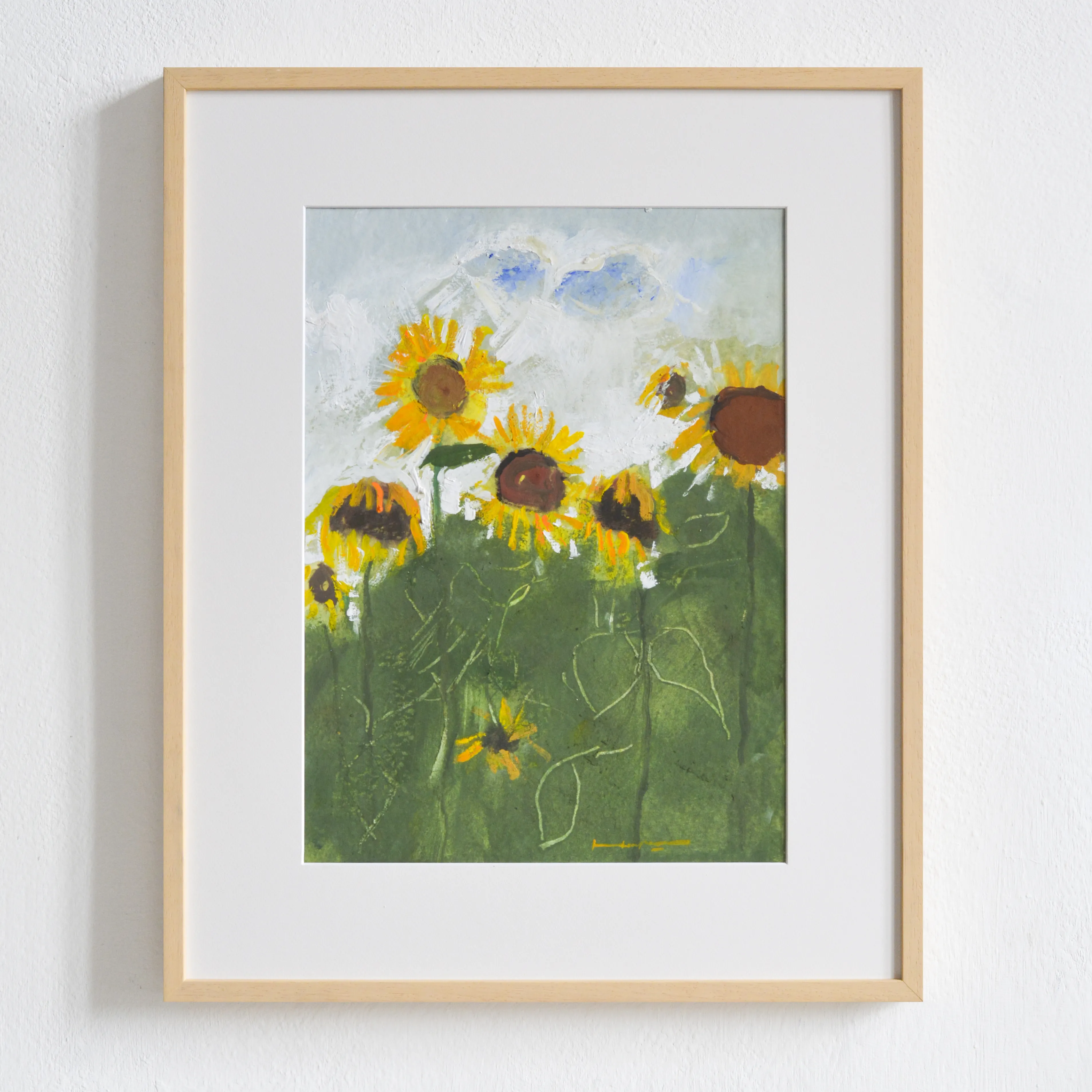 Зображення "Sunflowers" від Igor Nekraha, розмір: 40x30, матеріали: Gouache on paper, медіум: Графіка, місто: Ukraine, серія: Gouaches, ціна: $350 Фото 1 з 4.
