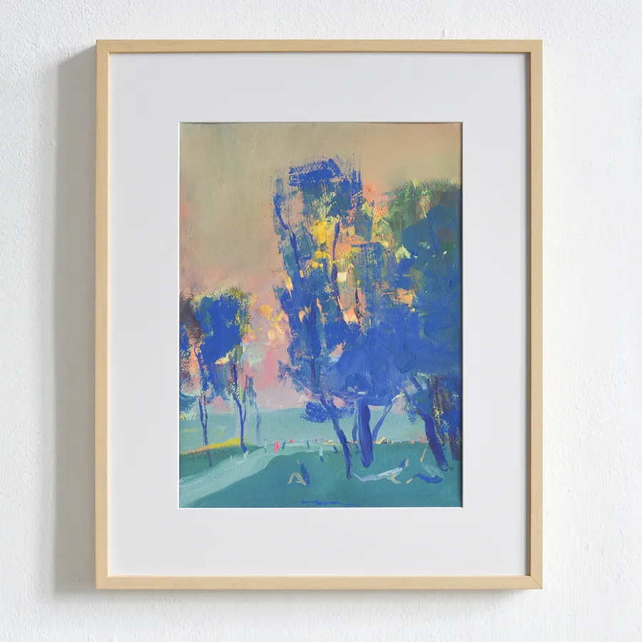 Зображення "Peyzazhka. August evening" від Igor Nekraha, розмір: 40x30, матеріали: Gouache on paper, медіум: Графіка, місто: Ukraine, серія: Gouaches, ціна: $350