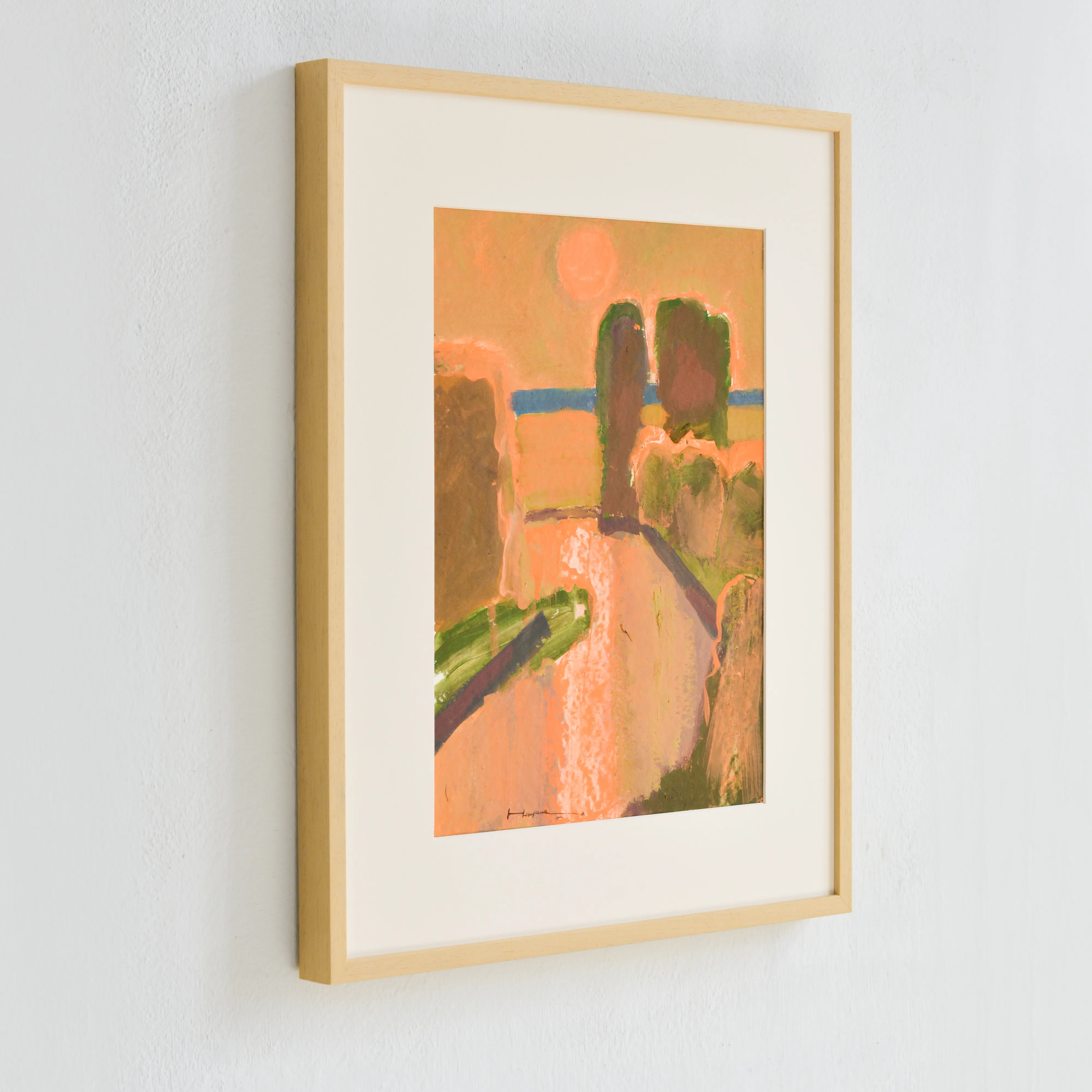 Зображення "The sun and river" від Igor Nekraha, розмір: 40x30, матеріали: Gouache on paper, медіум: Графіка, місто: Україна, серія: Gouaches, ціна: $350 Фото 3 з 4.