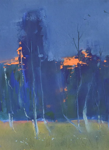 Зображення "Evening music" від Igor Nekraha, розмір: 40x30, матеріали: Gouache on paper, медіум: Графіка, місто: Ukraine, серія: Gouaches, ціна: $350 Фото 2 з 4.