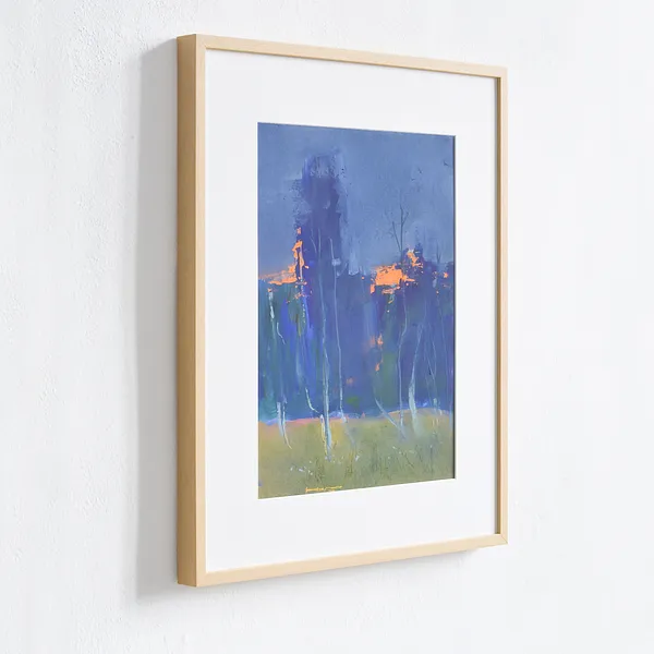 Image of Untitled by Igor Nekraga, size: 40x30, Graphics medium, part of the Gouaches series, priced at $350 Photo 3 of 4.
