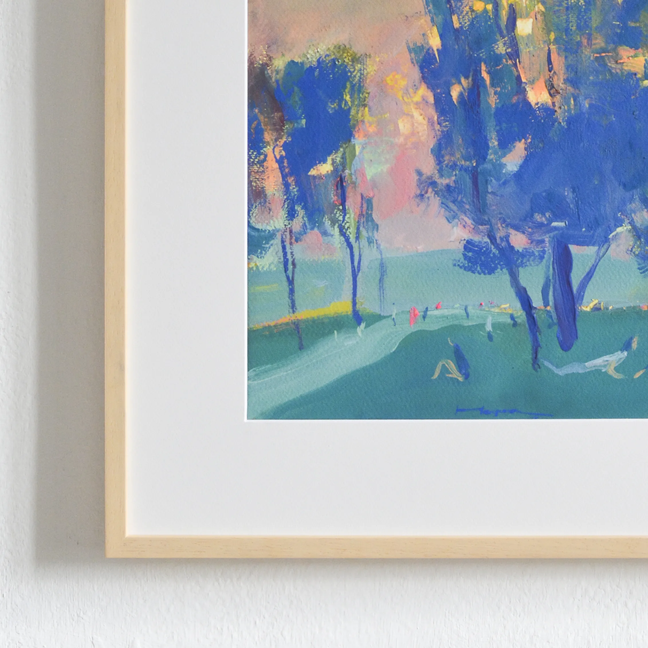 Зображення "Peyzazhka. August evening" від Igor Nekraha, розмір: 40x30, матеріали: Gouache on paper, медіум: Графіка, місто: Ukraine, серія: Gouaches, ціна: $350 Фото 4 з 4.