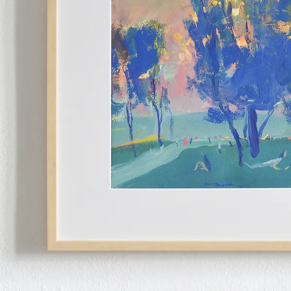 Зображення "Peyzazhka. August evening" від Igor Nekraha, розмір: 40x30, матеріали: Gouache on paper, медіум: Графіка, місто: Ukraine, серія: Gouaches, ціна: $350 Фото 4 з 4.