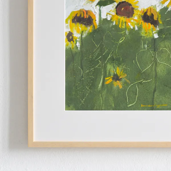 Зображення "Sunflowers" від Igor Nekraha, розмір: 40x30, матеріали: Gouache on paper, медіум: Графіка, місто: Ukraine, серія: Gouaches, ціна: $350 Фото 4 з 4.