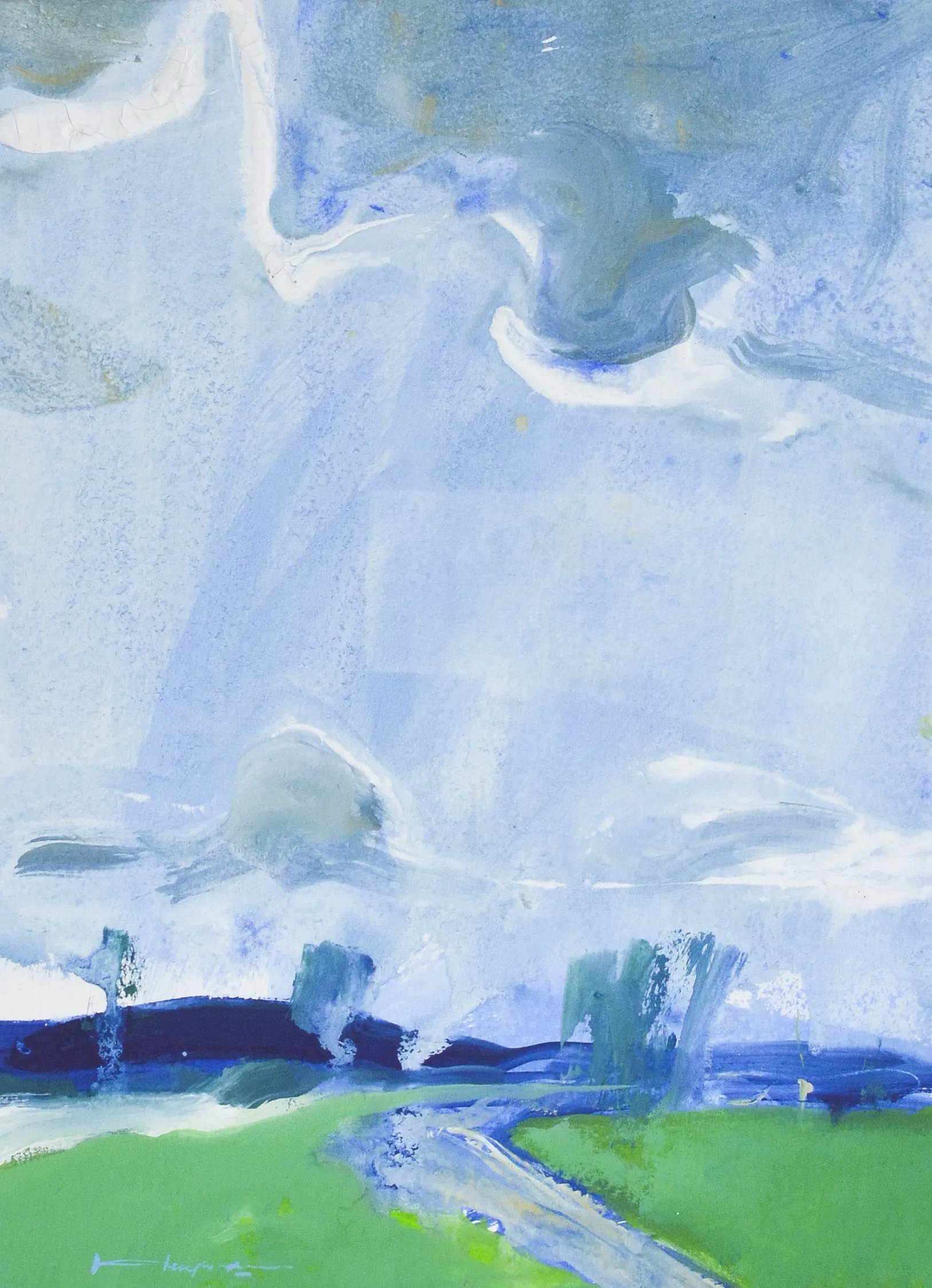 Зображення "Summer noon" від Igor Nekraha, розмір: 40x30, матеріали: Gouache on paper, медіум: Графіка, місто: Ukraine, серія: Gouaches, ціна: $300 Фото 2 з 4.