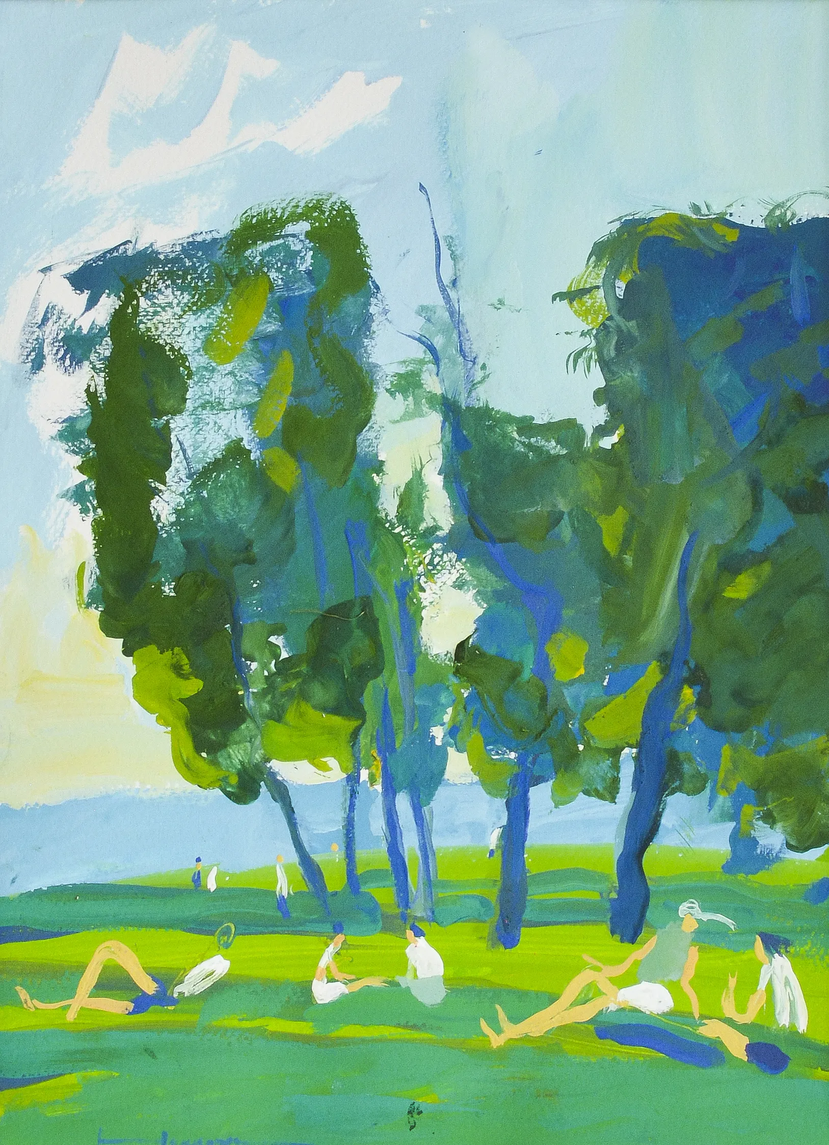 Зображення "Peyzazhka noon" від Igor Nekraha, розмір: 40x30, матеріали: Gouache on paper, медіум: Графіка, місто: Ukraine, серія: Gouaches, ціна: $350 Фото 2 з 4.