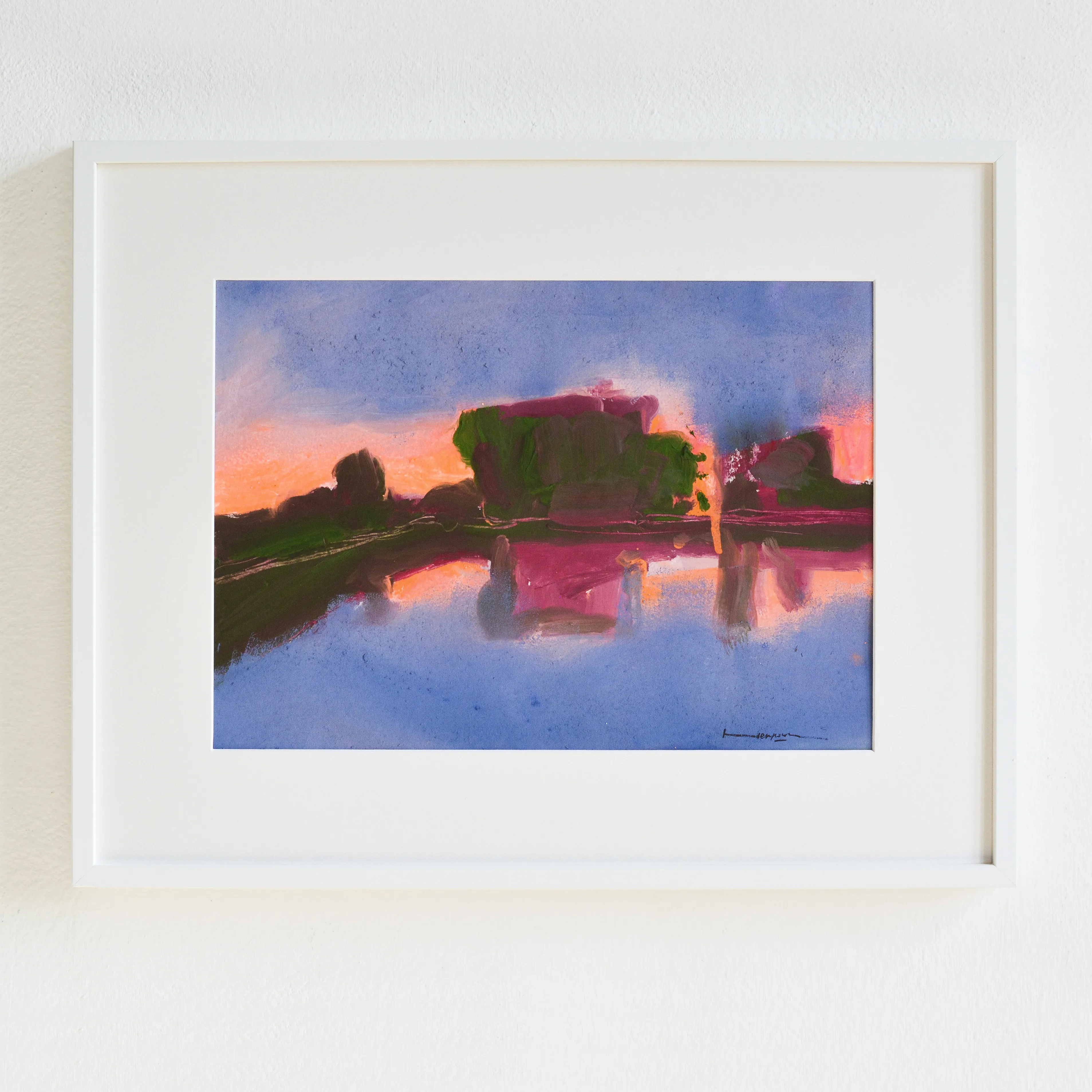 Image of Untitled by Igor Nekraga, size: 30x40, Graphics medium, part of the Gouaches series, priced at $300 Photo 1 of 4.