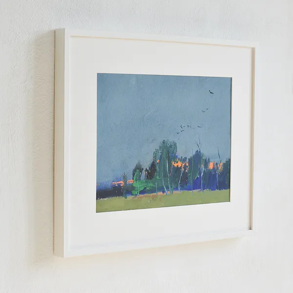 Image of Untitled by Igor Nekraga, size: 30x40, Graphics medium, part of the Gouaches series, priced at $350 Photo 3 of 4.