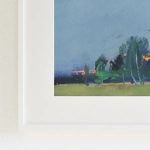 Image of Untitled by Igor Nekraga, size: 30x40, Graphics medium, part of the Gouaches series, priced at $350 Photo 4 of 4.