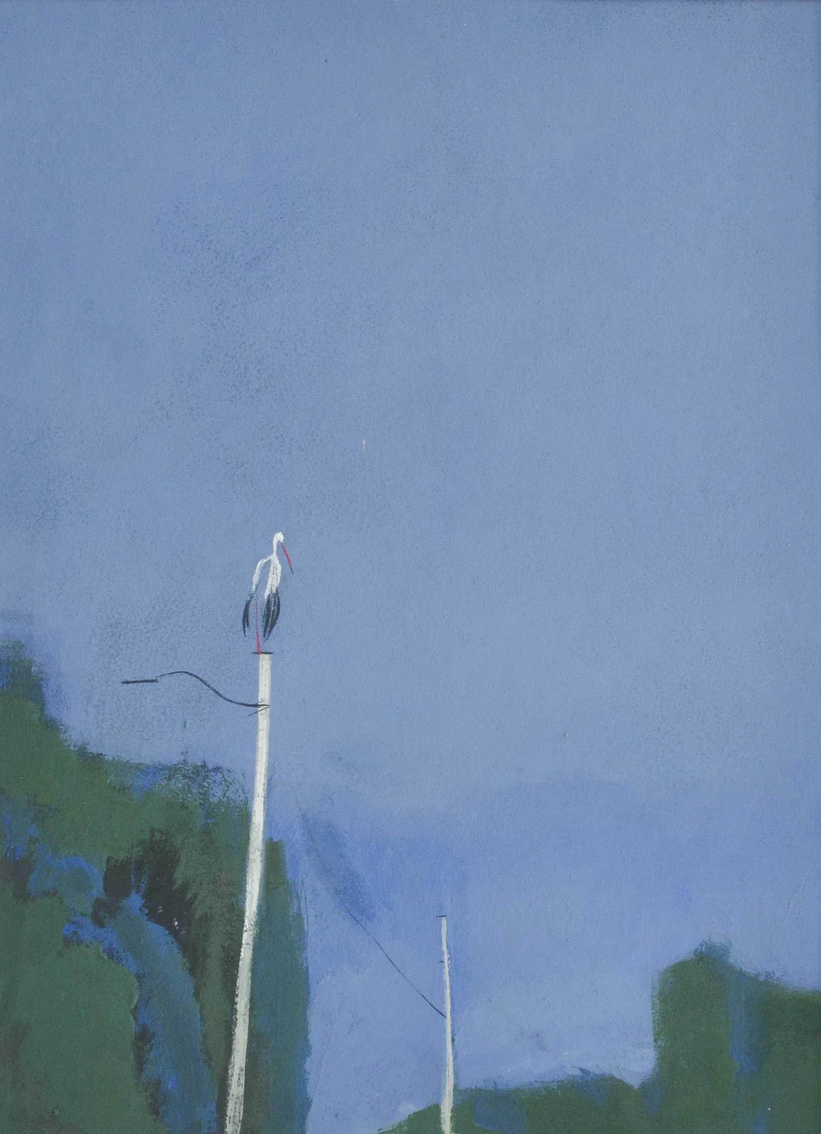 Image of Untitled by Igor Nekraga, size: 40x30, Graphics medium, part of the Gouaches series, priced at $300 Photo 2 of 4.