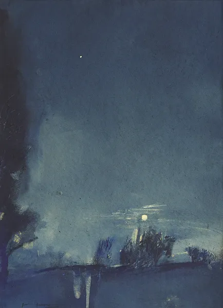 Image of Untitled by Igor Nekraga, size: 40x30, Graphics medium, part of the Gouaches series, priced at $400 Photo 2 of 4.