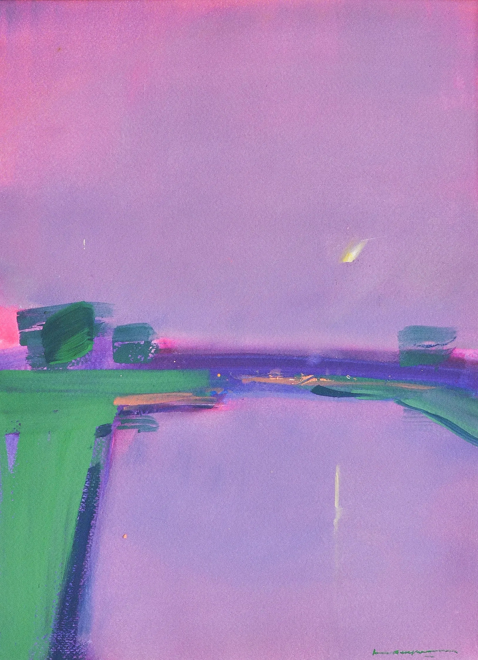 Image of Untitled by Igor Nekraga, size: 40x30, Graphics medium, part of the Gouaches series, priced at $350 Photo 2 of 4.