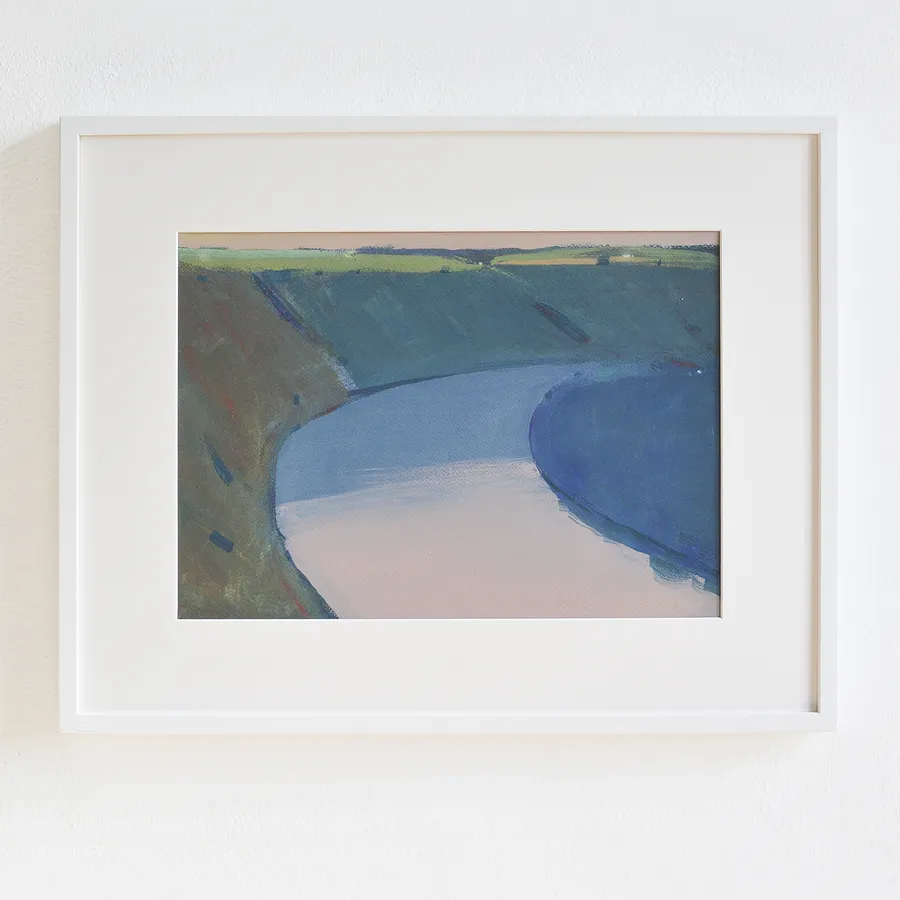 Зображення "Dnister river" від Igor Nekraha, розмір: 30x40, матеріали: Gouache on paper, медіум: Графіка, місто: Ukraine, серія: Gouaches, ціна: $300