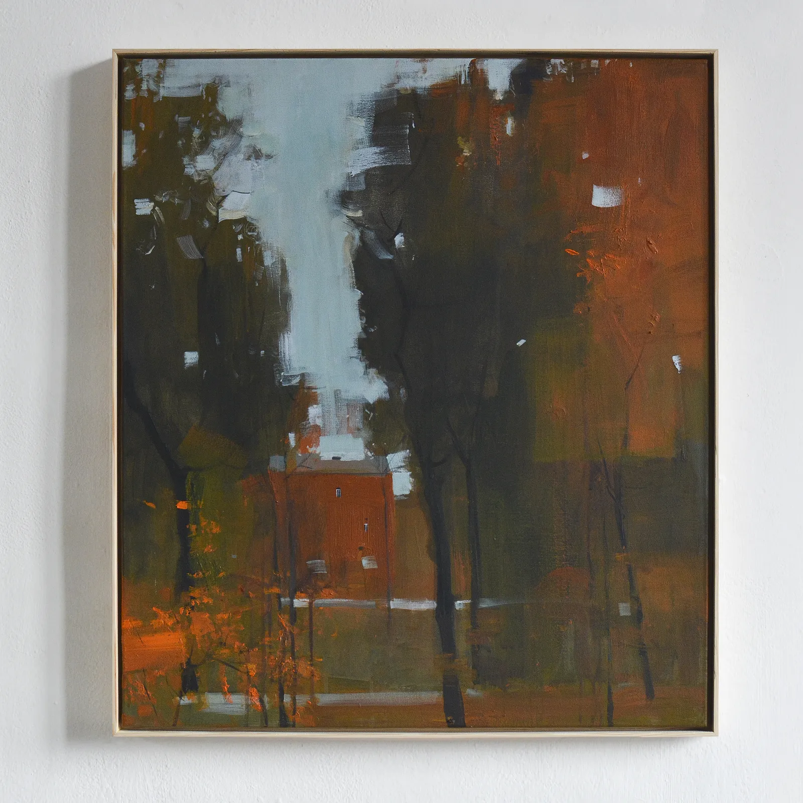 Image of Осінь у Павлівському сквері by Igor Nekraga, size: 80x70, made of Акрил на полотні, Painting medium, priced at $800 Photo 1 of 4.