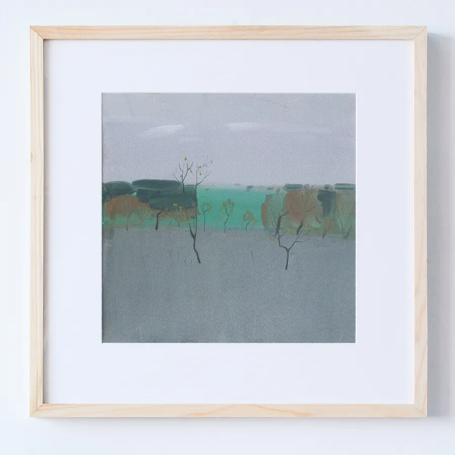Image of Untitled by Igor Nekraga, size: 30x30, Graphics medium, part of the Gouaches series, priced at $300 Photo 1 of 2.