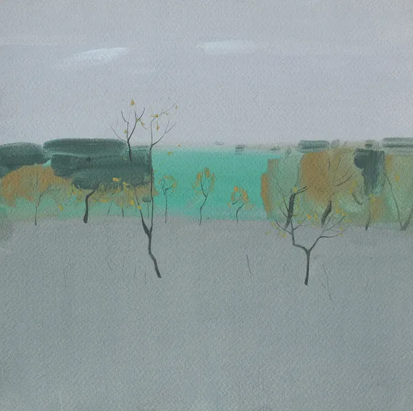 Image of Untitled by Igor Nekraga, size: 30x30, Graphics medium, part of the Gouaches series, priced at $300 Photo 2 of 2.