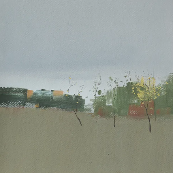 Image of Untitled by Igor Nekraga, size: 30x30, Graphics medium, part of the Gouaches series, priced at $300 Photo 2 of 2.