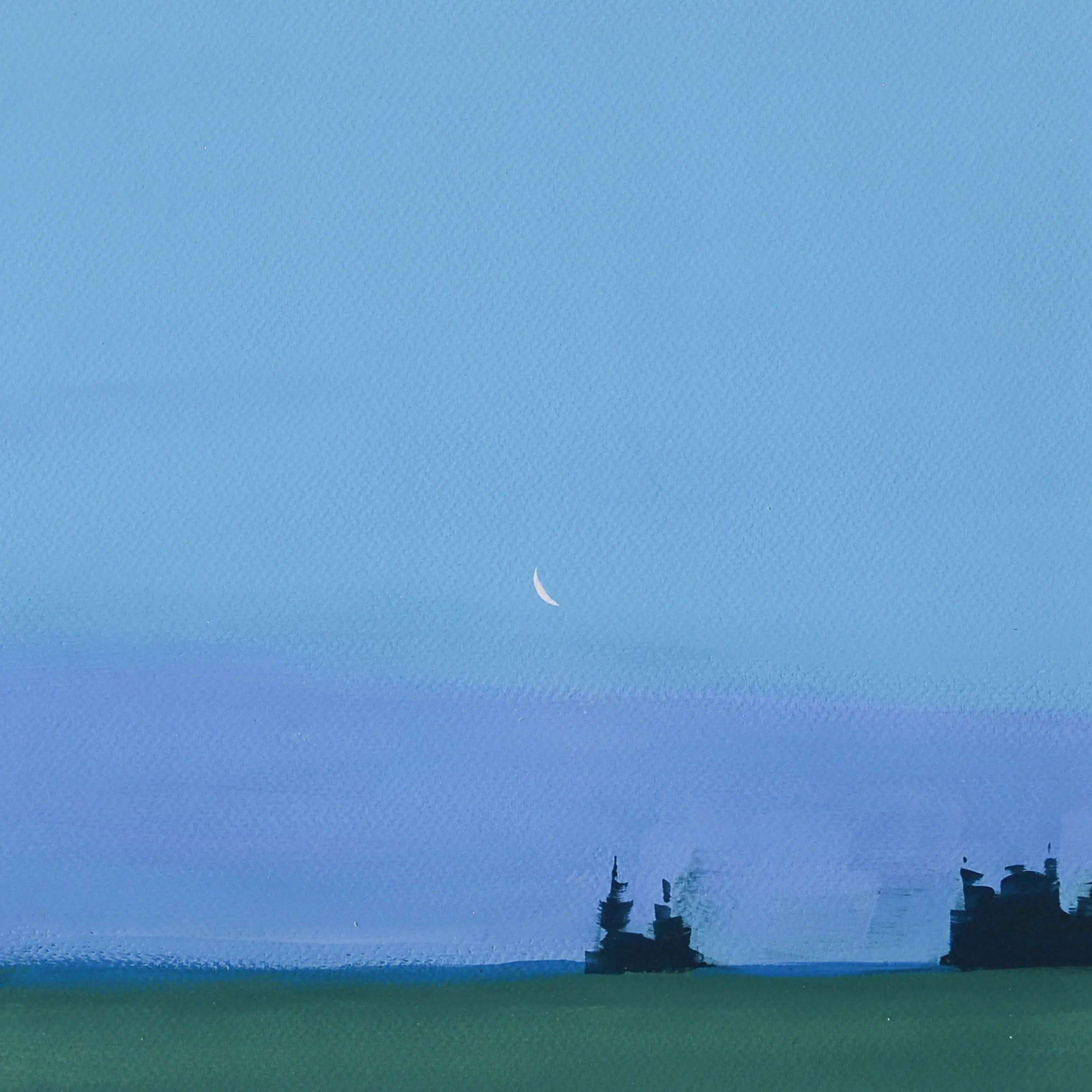 Image of Untitled by Igor Nekraga, size: 30x30, Graphics medium, part of the Gouaches series, priced at $300 Photo 4 of 4.