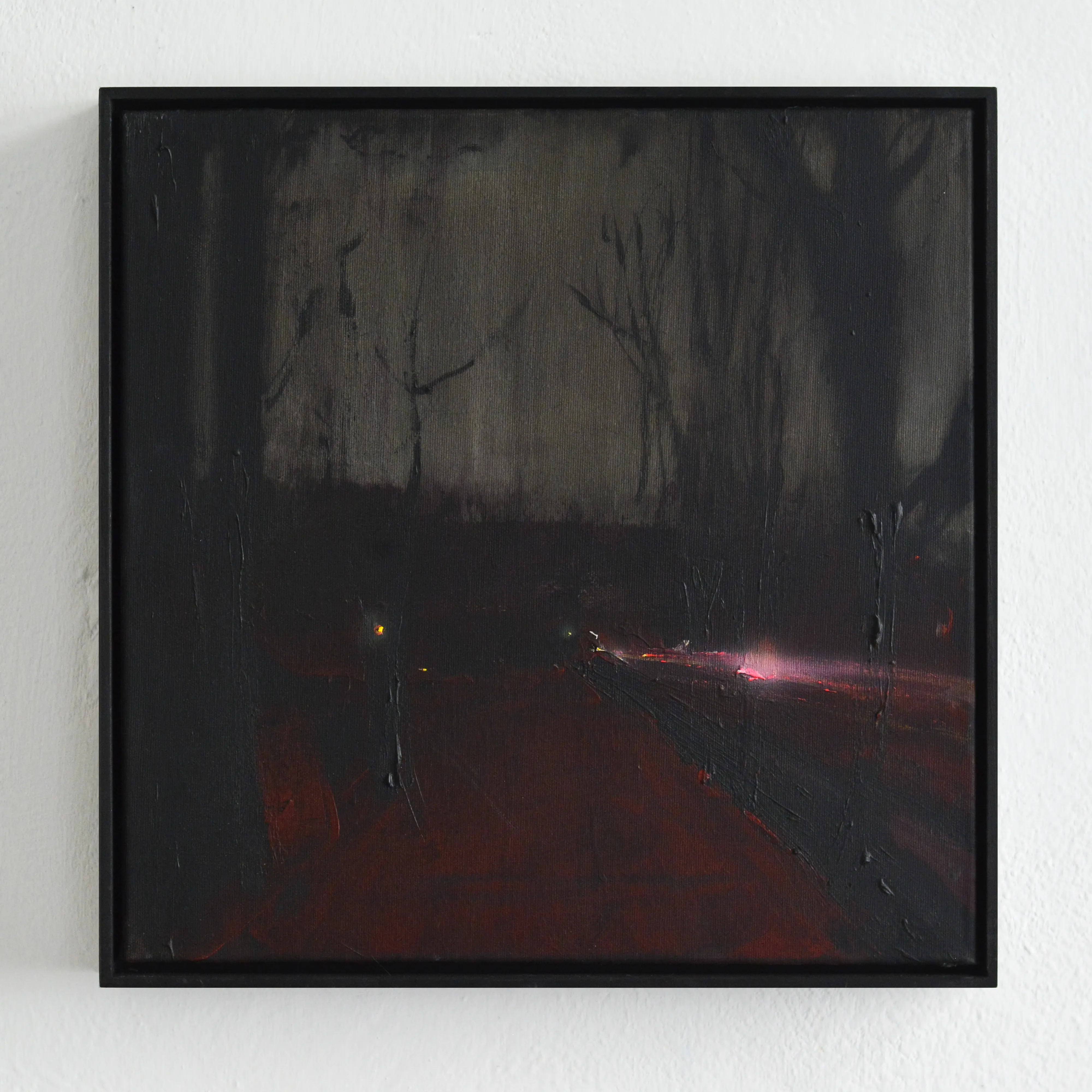 Зображення "Blackout on a Kyiv street" від Igor Nekraha, розмір: 40x40, матеріали: Acrylic on canvas, медіум: Живопис, місто: Ukraine, серія: Acrylics, ціна: $400 Фото 1 з 3.