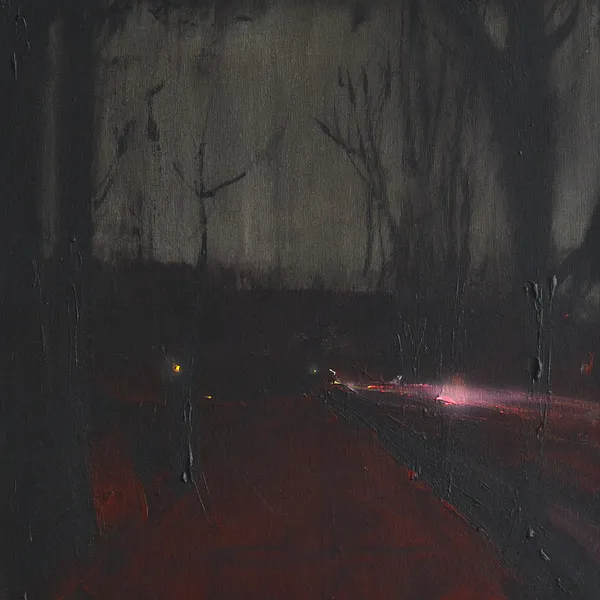 Зображення "Blackout on a Kyiv street" від Igor Nekraha, розмір: 40x40, матеріали: Acrylic on canvas, медіум: Живопис, місто: Ukraine, серія: Acrylics, ціна: $400 Фото 2 з 3.