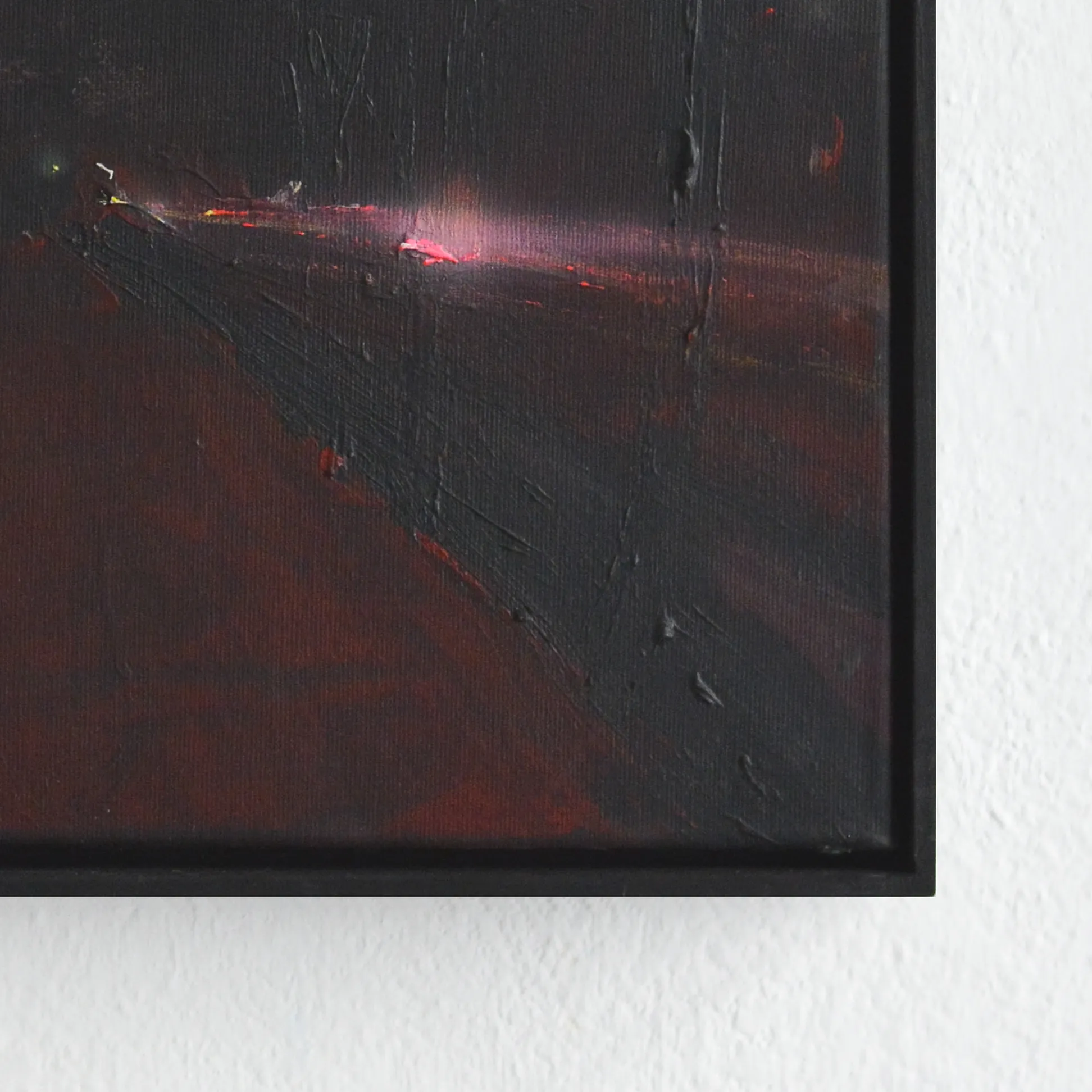 Image of Blackout on a Kyiv street by Igor Nekraga, size: 40x40, Painting medium, part of the Acrylics series, priced at $400 Photo 3 of 3.