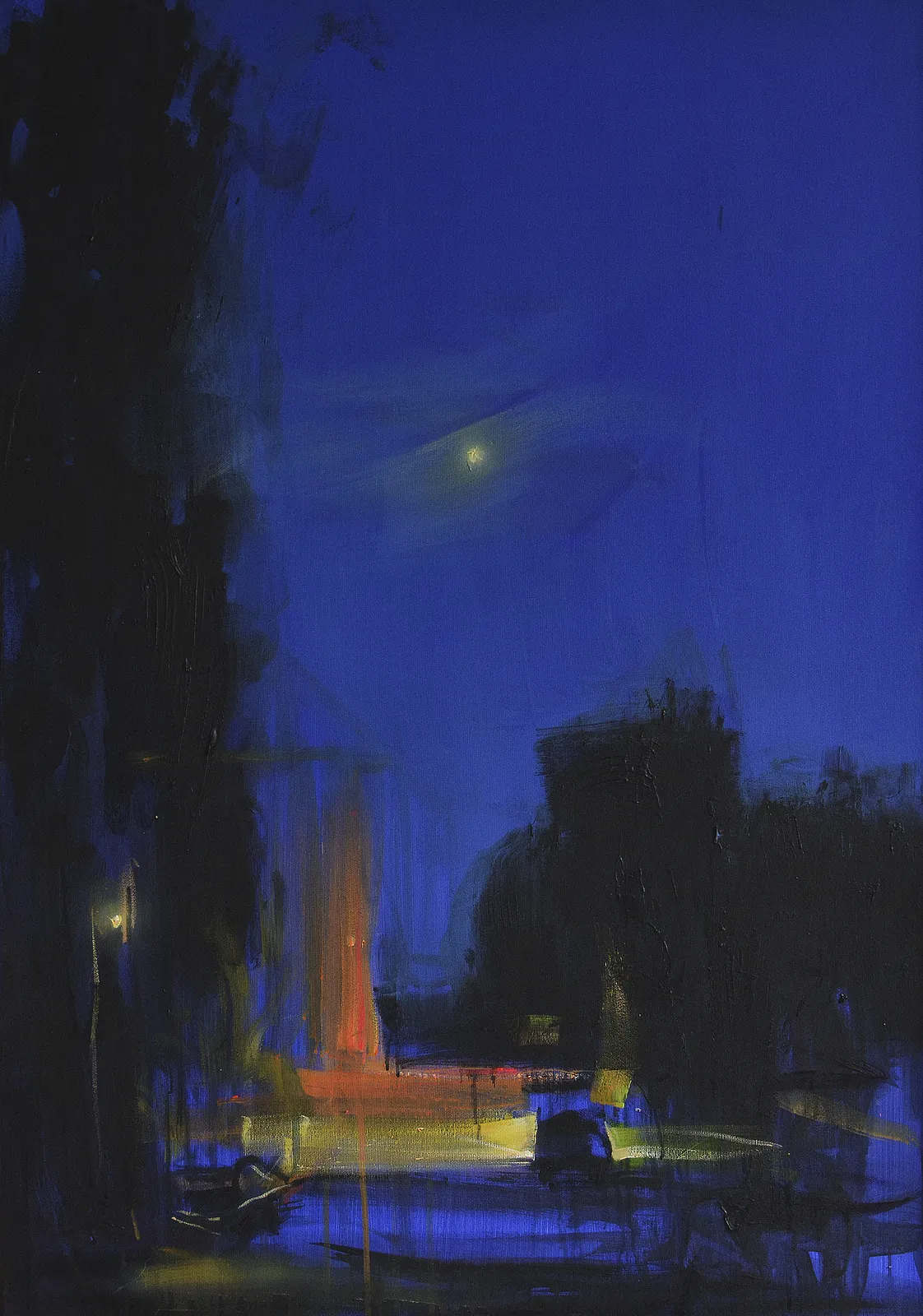 Image of Untitled by Igor Nekraga, size: 100x70, made of Акрил на полотні, Painting medium, priced at $1200 Photo 2 of 3.