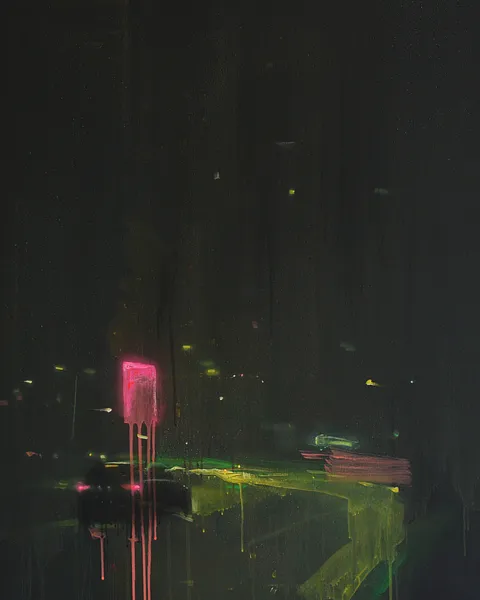 Зображення "Blackout on Lvivska Square" від Igor Nekraha, розмір: 100x75, матеріали: Acrylic on canvas, медіум: Живопис, місто: Ukraine, серія: Acrylics, ціна: $1200 Фото 2 з 3.