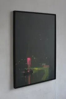 Зображення "Blackout on Lvivska Square" від Igor Nekraha, розмір: 100x75, матеріали: Acrylic on canvas, медіум: Живопис, місто: Ukraine, серія: Acrylics, ціна: $1200 Фото 3 з 3.