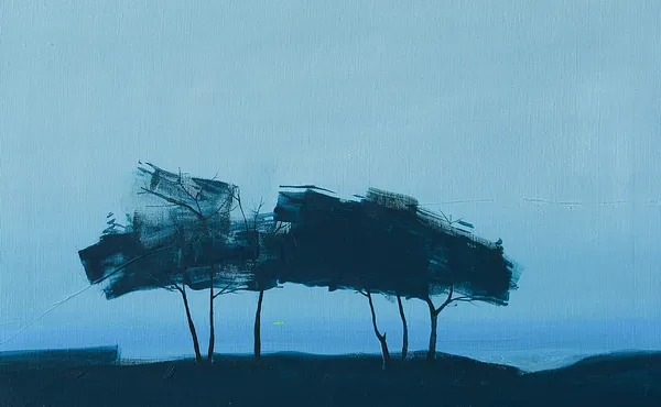 Image of Untitled by Igor Nekraga, size: 30x50, Painting medium, part of the Acrylics series, priced at $350 Photo 2 of 2.