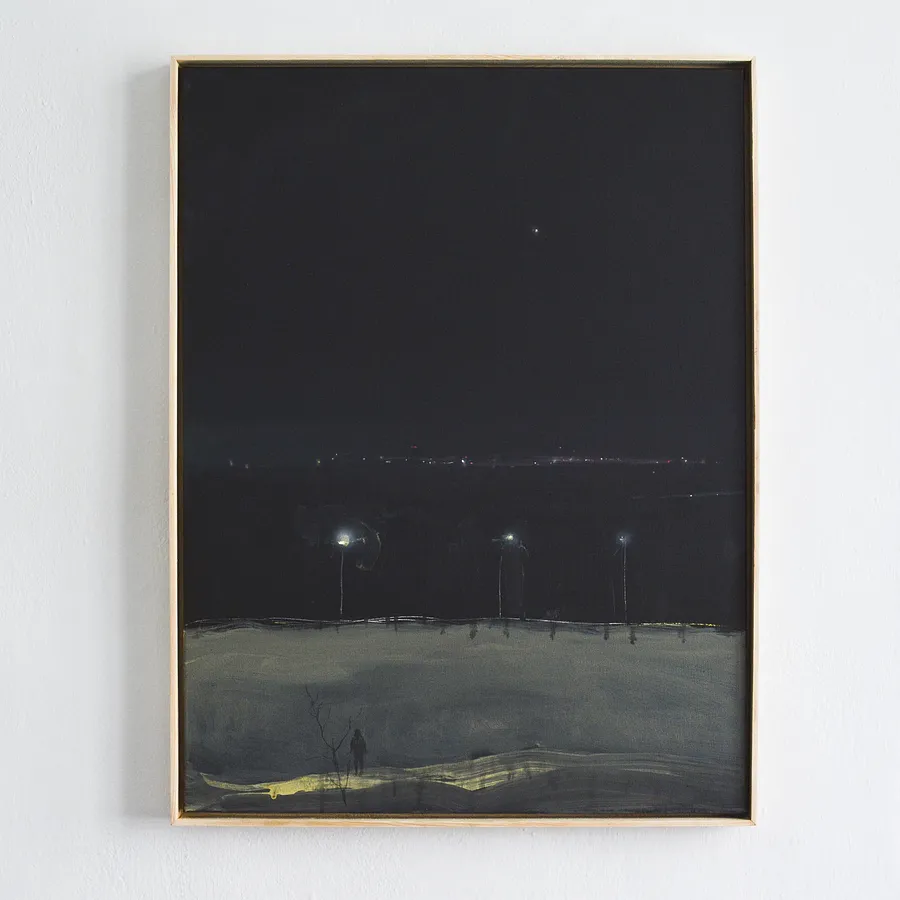 Зображення "Peyzazhka alley, evening" від Igor Nekraha, розмір: 80x60, медіум: Живопис, серія: Acrylics, ціна: $800