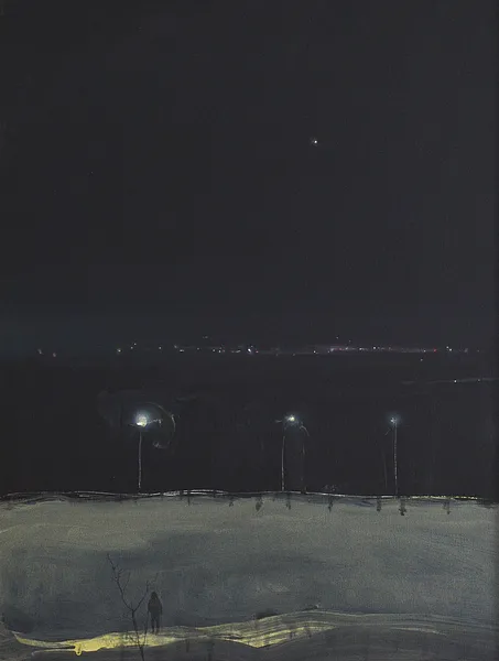 Зображення "Peyzazhka alley, evening" від Igor Nekraha, розмір: 80x60, медіум: Живопис, серія: Acrylics, ціна: $800 Фото 2 з 4.