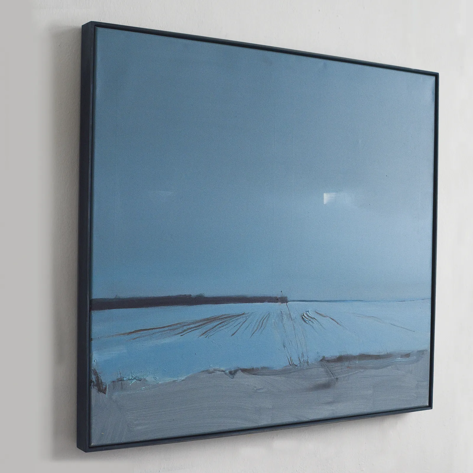 Image of January field by Igor Nekraga, size: 90х100, made of Acrylic on canvas, from Ukraine, priced at $1300 Photo 3 of 4.