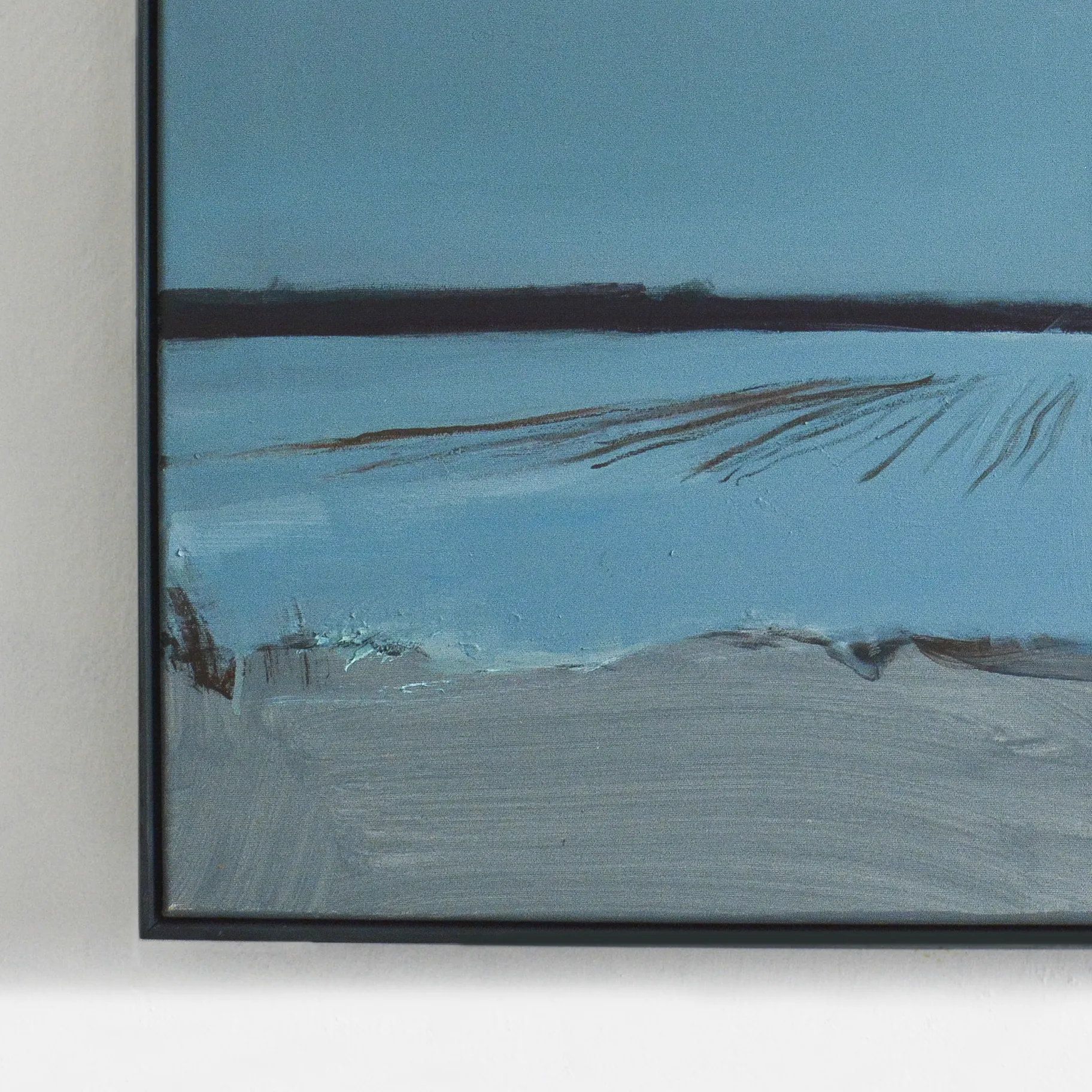 Image of January field by Igor Nekraga, size: 90х100, made of Acrylic on canvas, from Ukraine, priced at $1300 Photo 4 of 4.