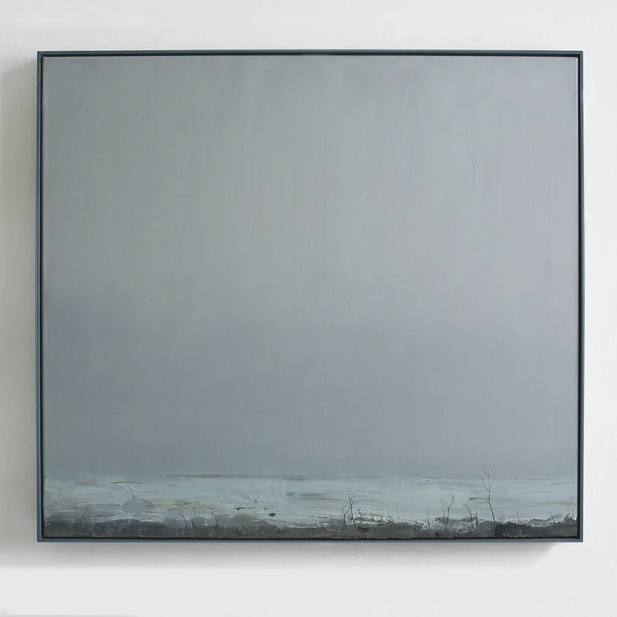 Image of Gray nuances by Igor Nekraga, size: 90x100, made of Acrylic on canvas, Painting medium, from Ukraine, part of the Acrylics series, priced at $1200