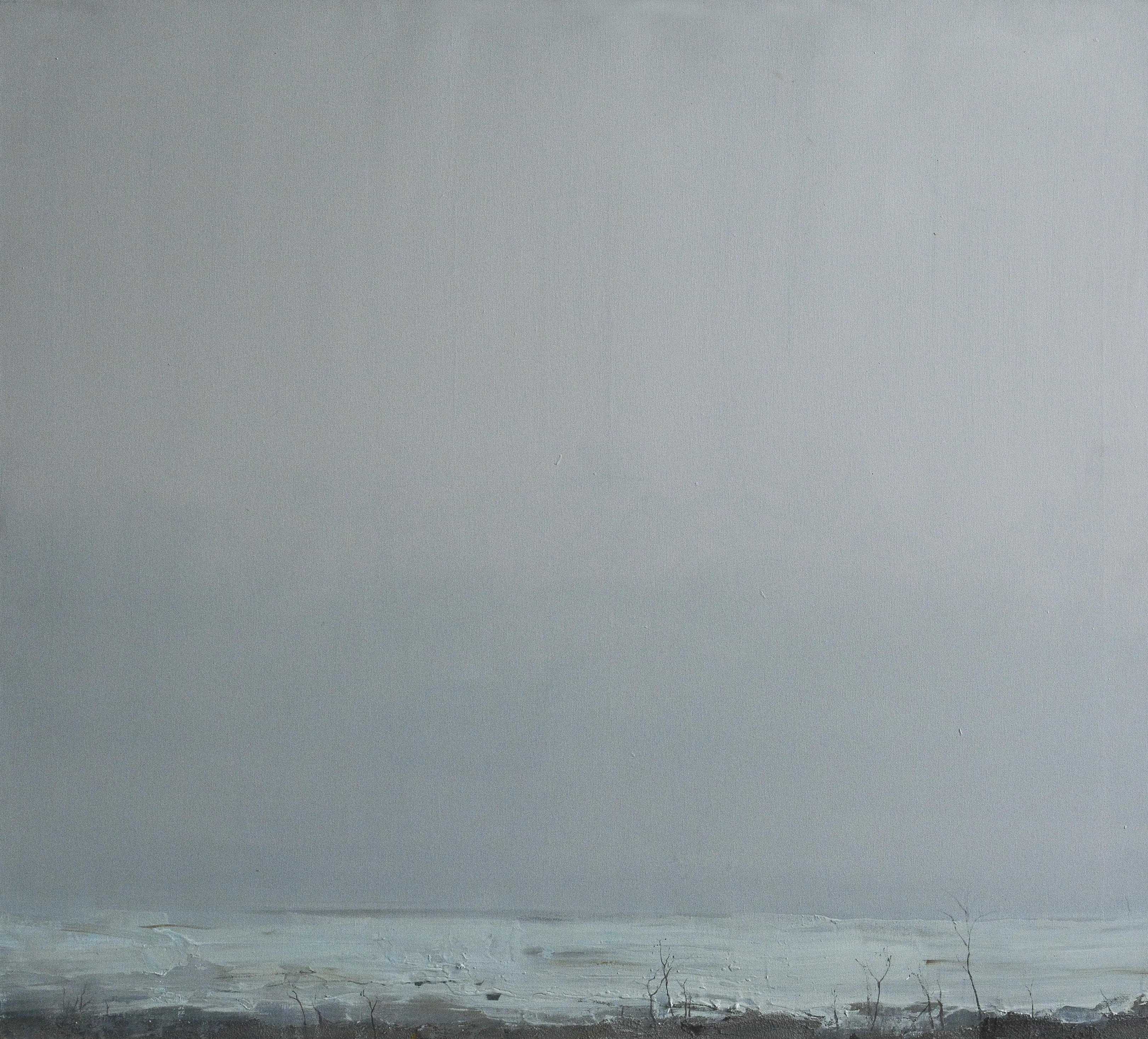 Image of Gray nuances by Igor Nekraga, size: 90x100, made of Acrylic on canvas, Painting medium, from Ukraine, part of the Acrylics series, priced at $1200 Photo 2 of 4.